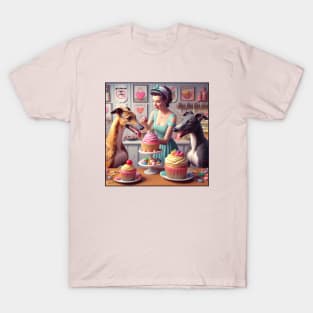 Retro Bakery, Greyhounds, and a Pin-Up Girl T-Shirt